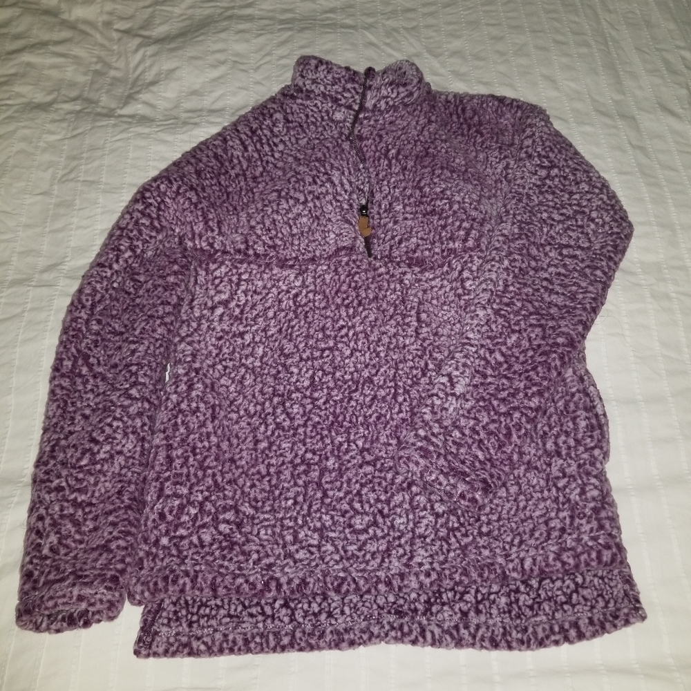Purple fleeze sweater